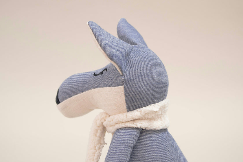 Henri the Wolf | Pamplemousse Peluches