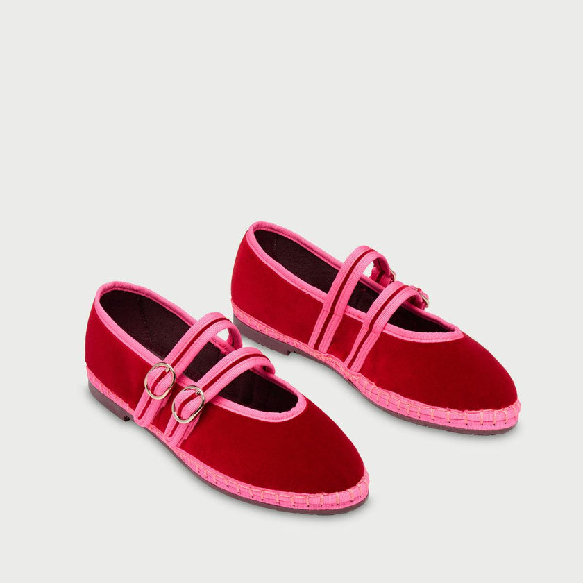 Claire Deep Red