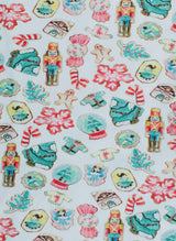 Children's Two Piece Organic  Pajamas - Santa's Cookies