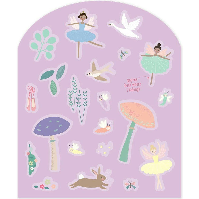 Stick & Play book Ballerina