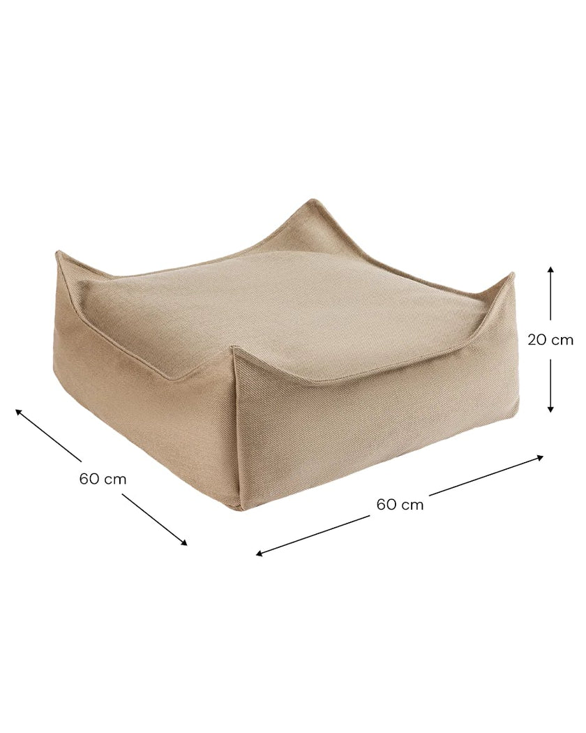 Dune Outdoor Square Ottoman