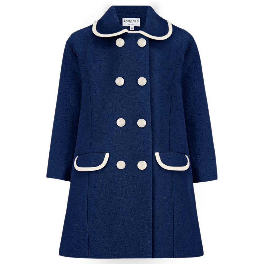 Belgravia Coat - Nautical Blue