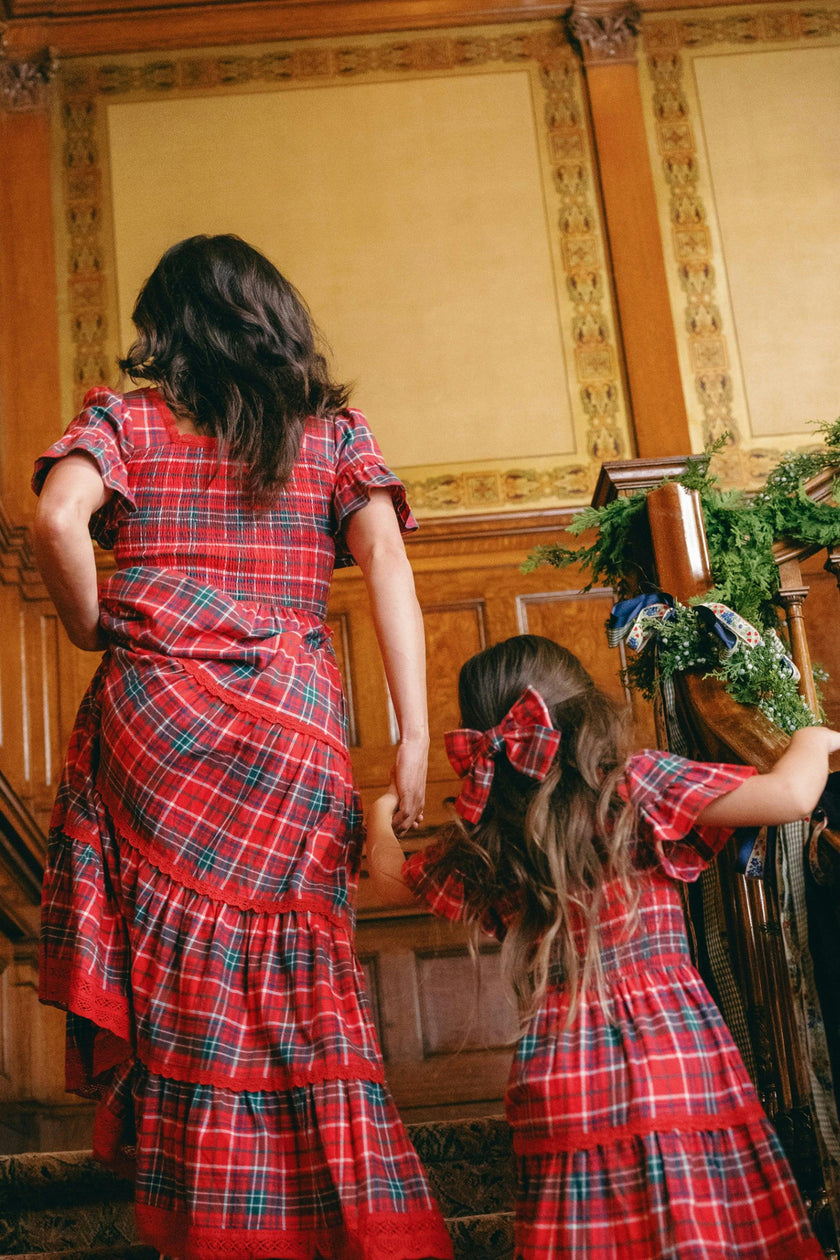 Rosario Dress in Christmas Cheer Plaid