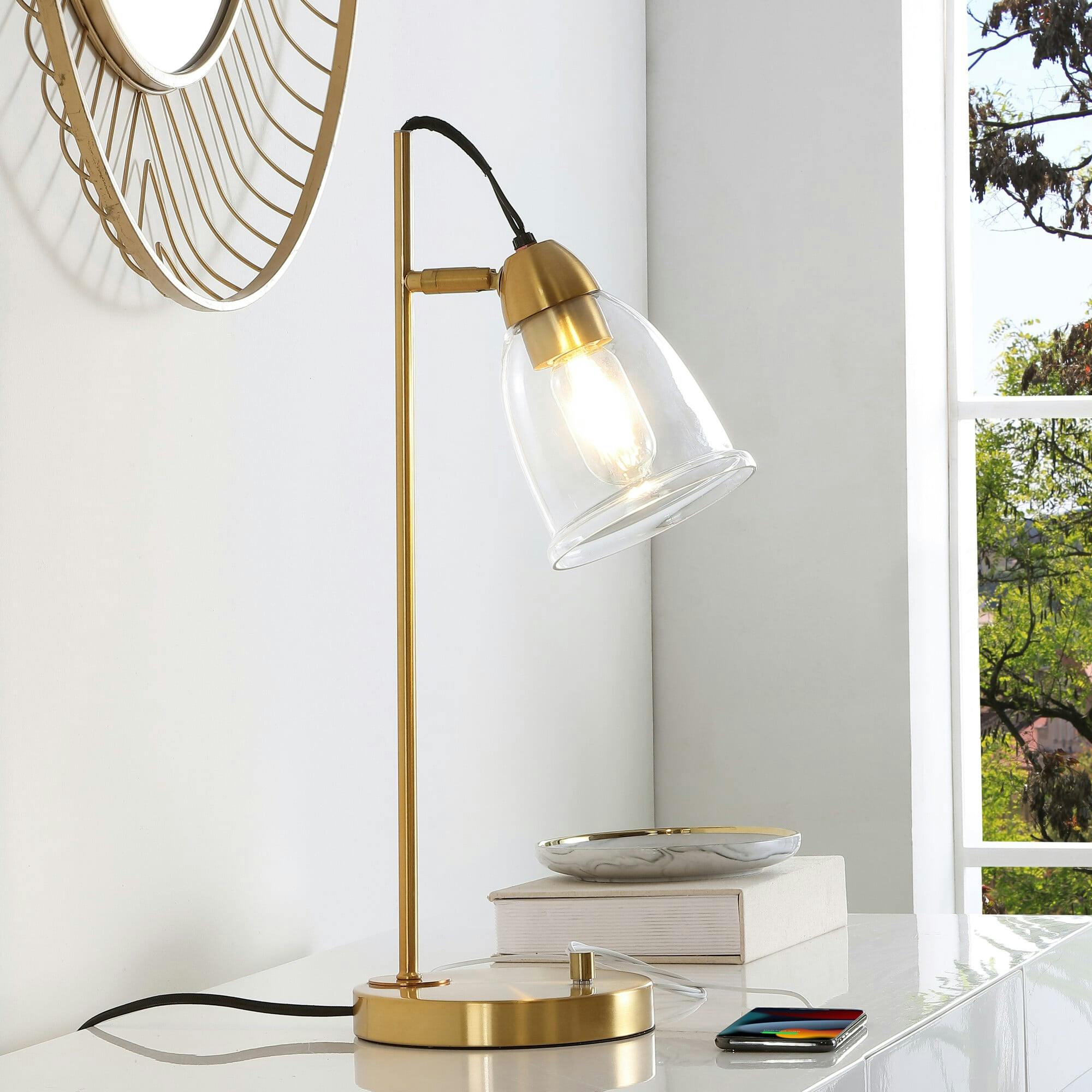 Gibson Table Lamp With USB Port
