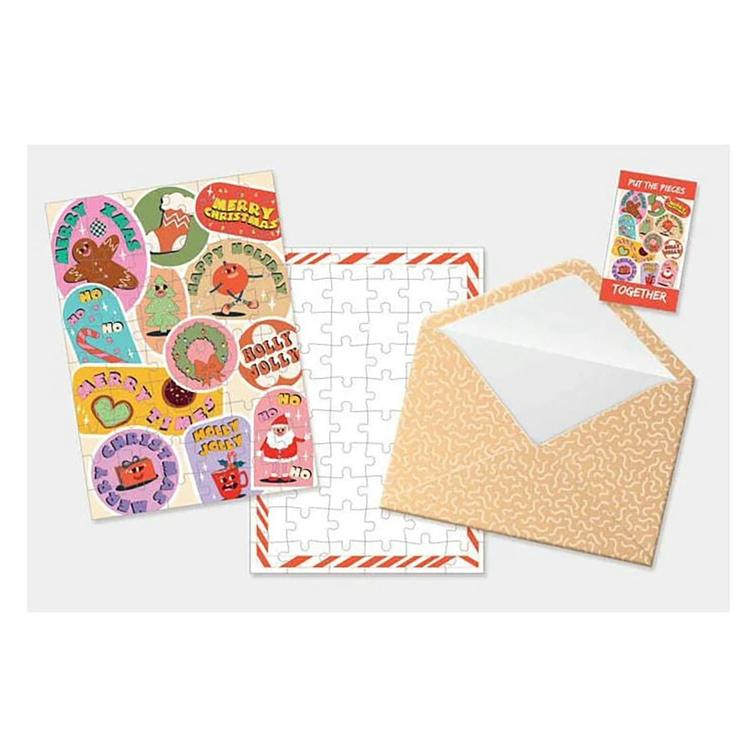 JOS: Jigsaw Greeting Card Puzzle - Happy Holiday