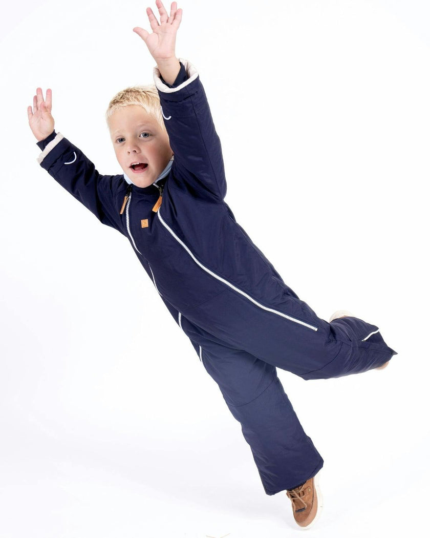 Kids Snowsuit in Navy Blue