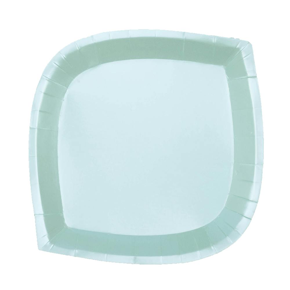 Posh Mint to Be Plates - 3 Size Options