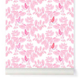 Papier peint SONGE coloris Rose
