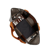 Wellington Cabana Tote, Black/Caramel