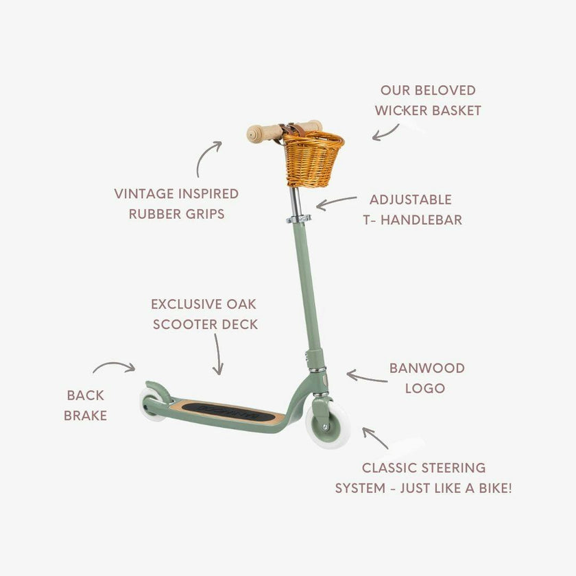 BANWOOD MAXI SCOOTER VINTAGE - FOREST