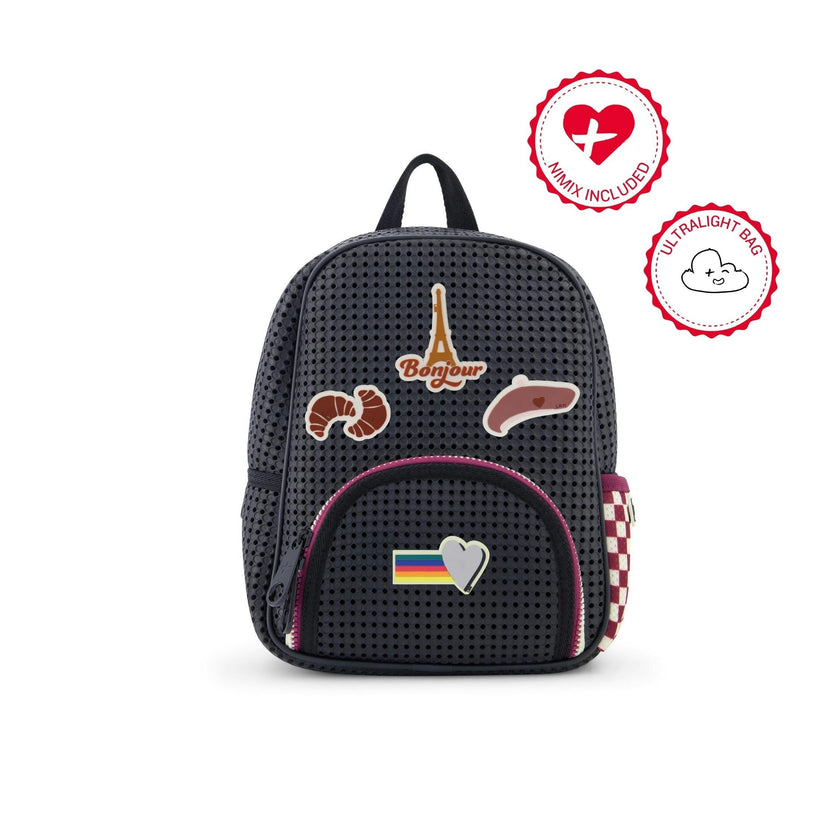 Little Starter Backpack with Nimix Paris Set Bundle