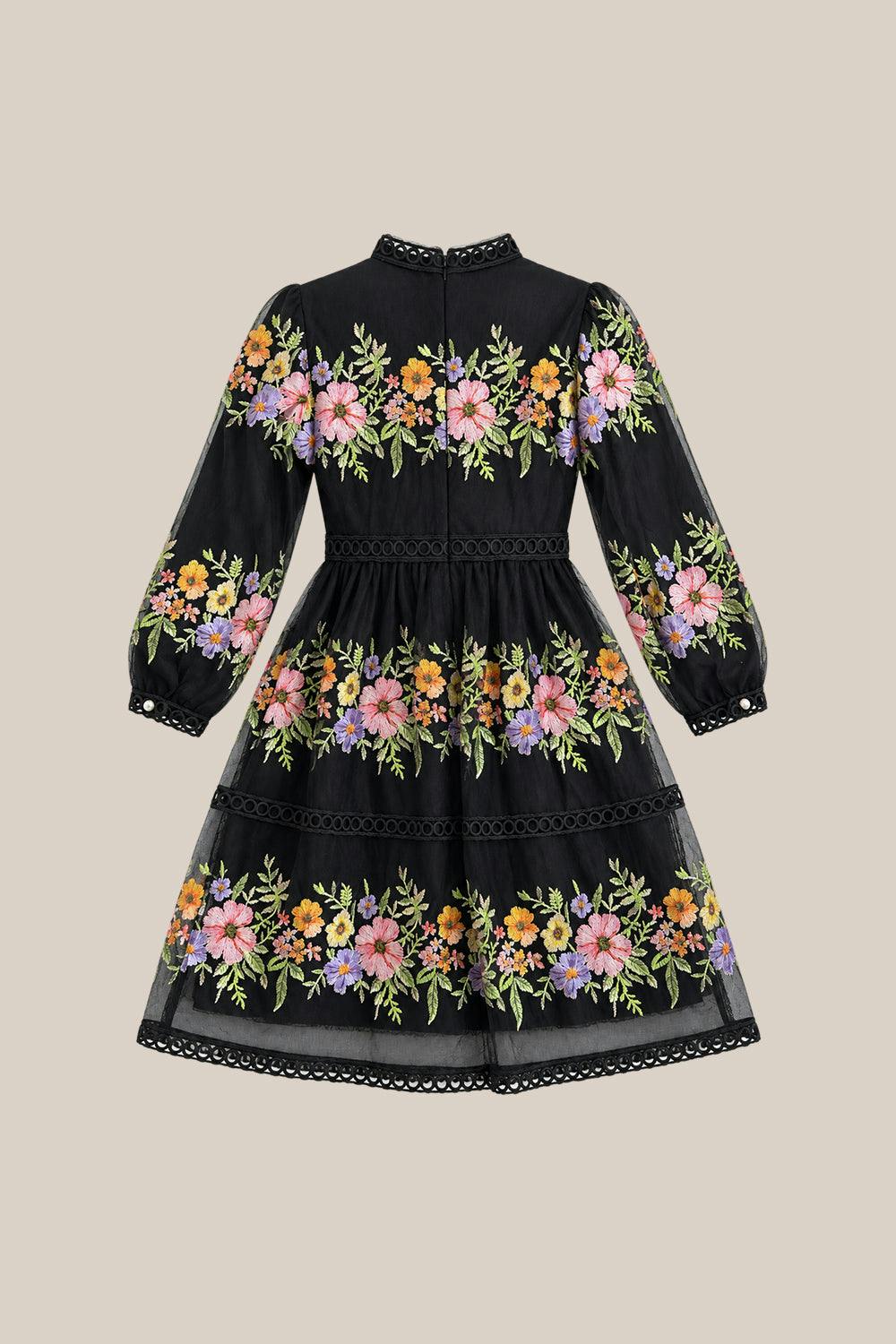 Mini Sicily Dress in Moody Vivid Floral