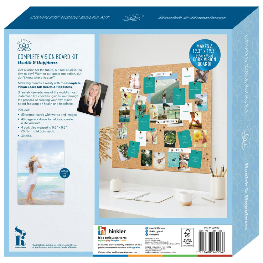 Elevate: Vision Board Kit - Health & Happiness