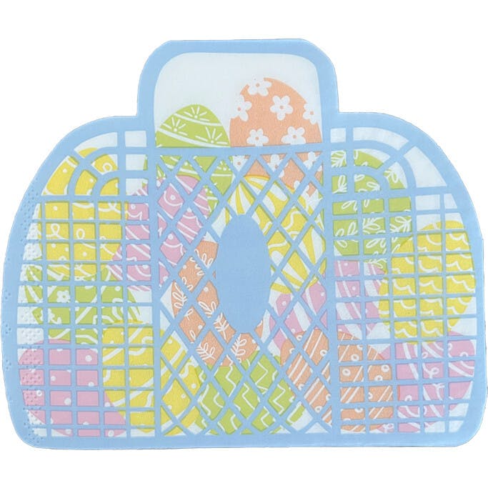 Springtime Egg Hunt Basket Large Napkins