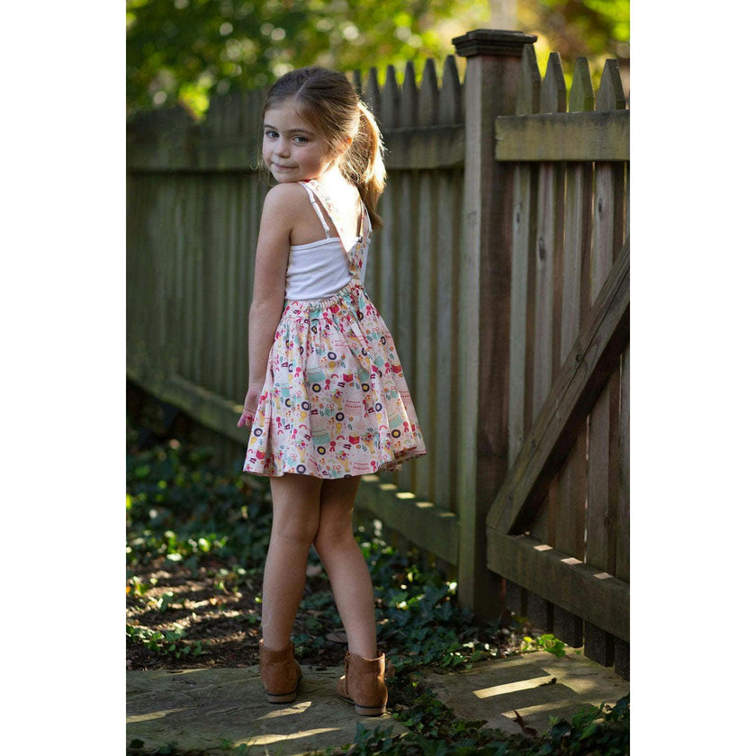 Pinafore Dress in Birthday