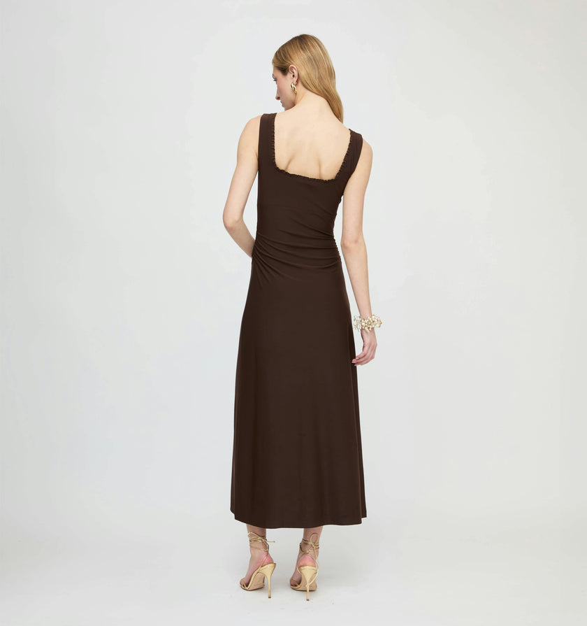 The Coraline Dress - Chocolate