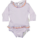 Lavander cherry bikini bottom