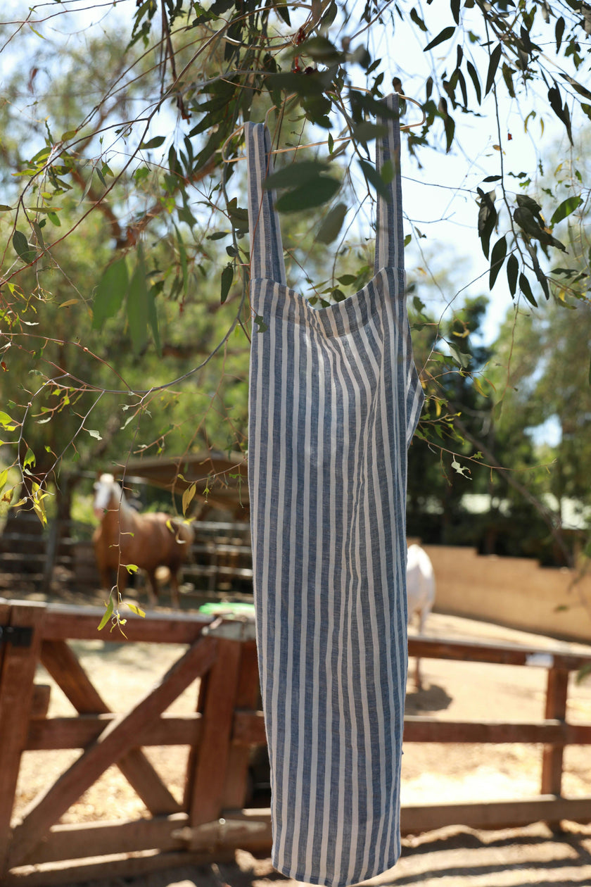 Nossilac French Linen Crossback Apron&nbsp;