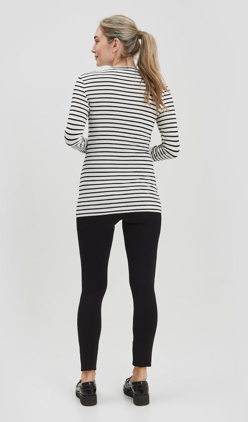 Liv Long Sleeve Crew Neck Tee