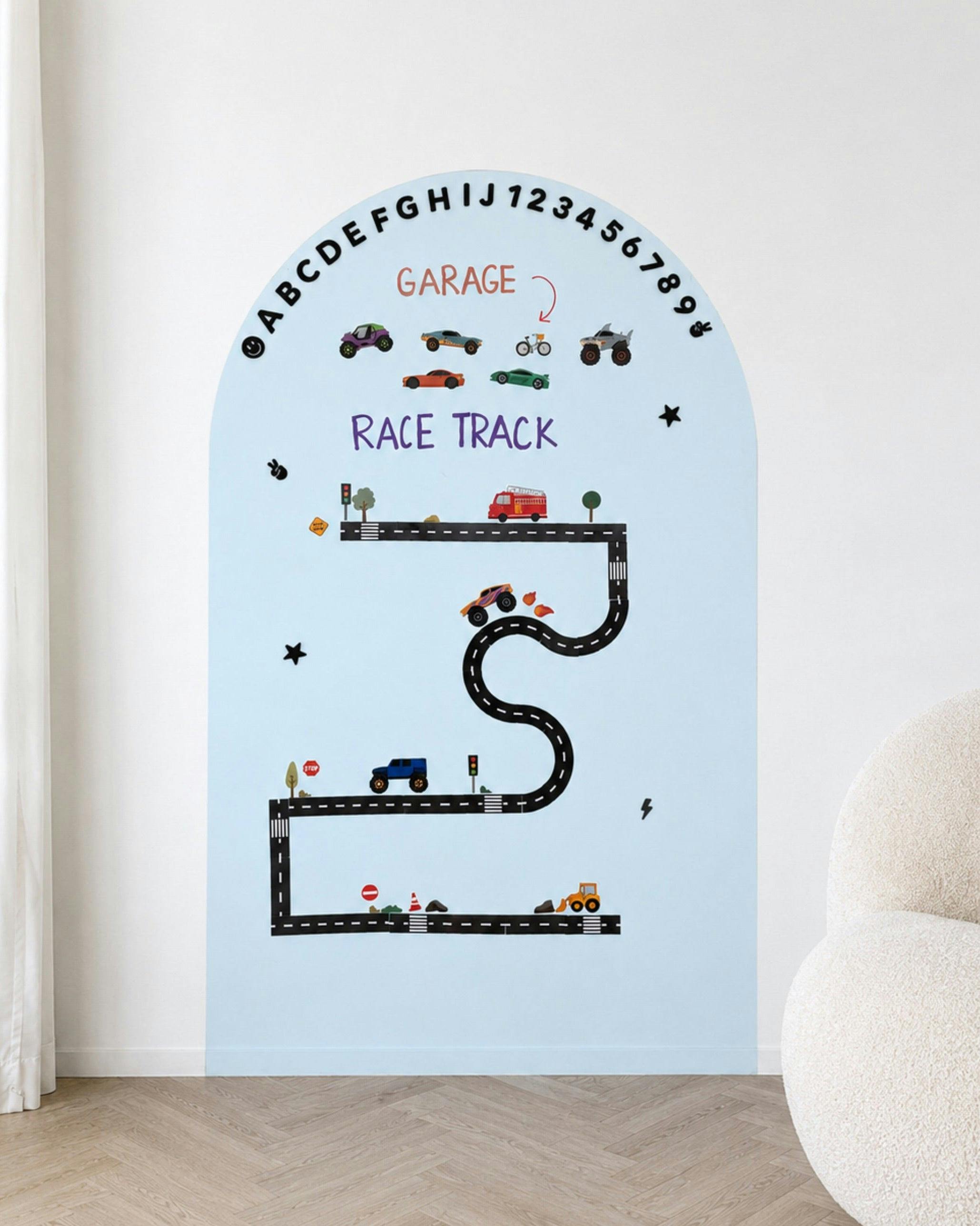 JUMBO Magic Playwall - Arch Magnetic Wall Decal for Kids