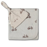 Organic Swaddle Blanket & Hat Set