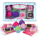 Sophia’s 12-Piece Cupcakes & Petit Fours Dessert Set for 18" Dolls, Multi
