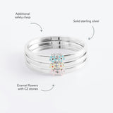 Melodie Turquoise Fleur Bangle