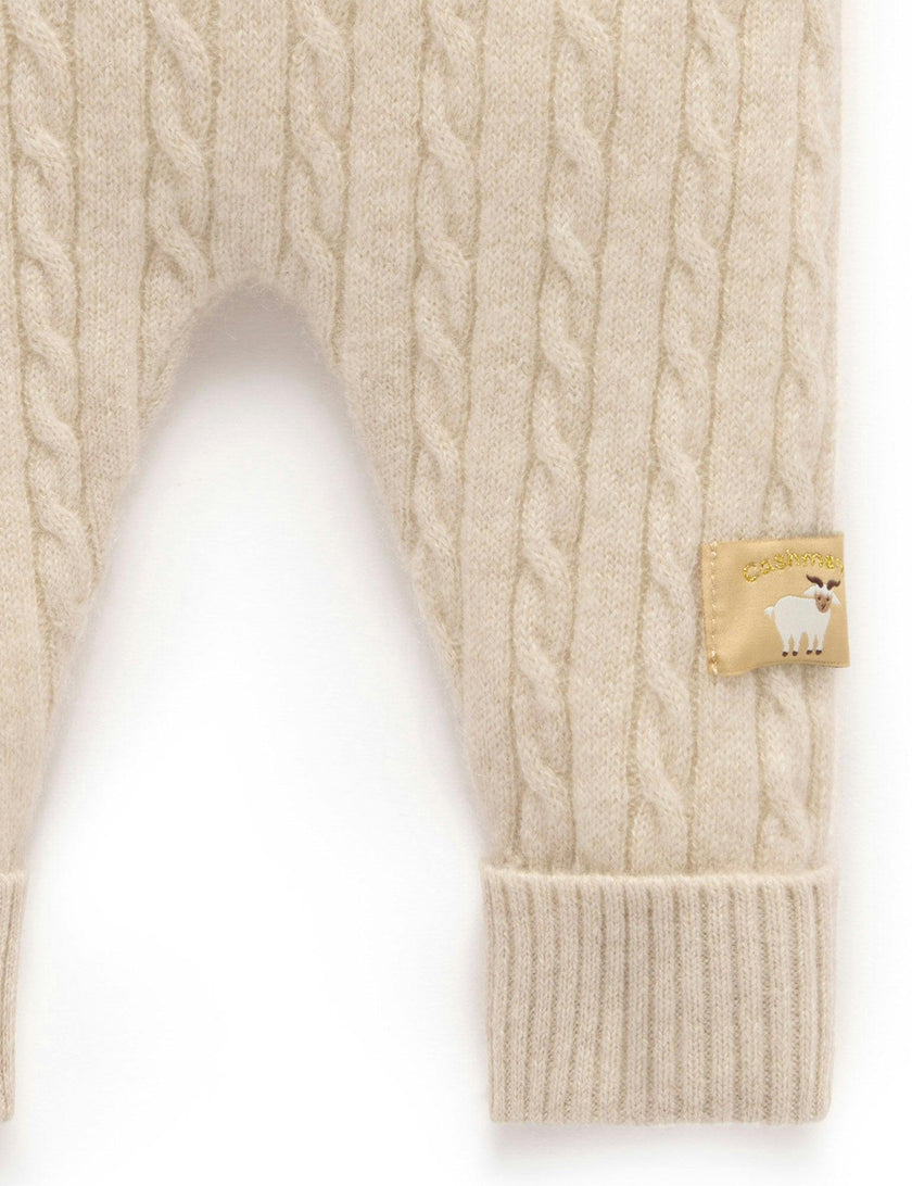 Cashmere Leggings Camel Melange
