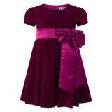 Velvet Bow Dress