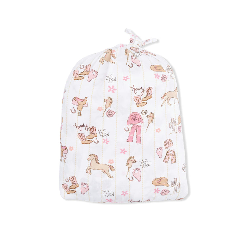 Cowgirl Nursery - Crib Sheet