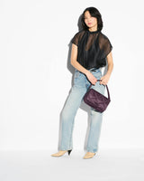 Raisin Madison Flap Crossbody