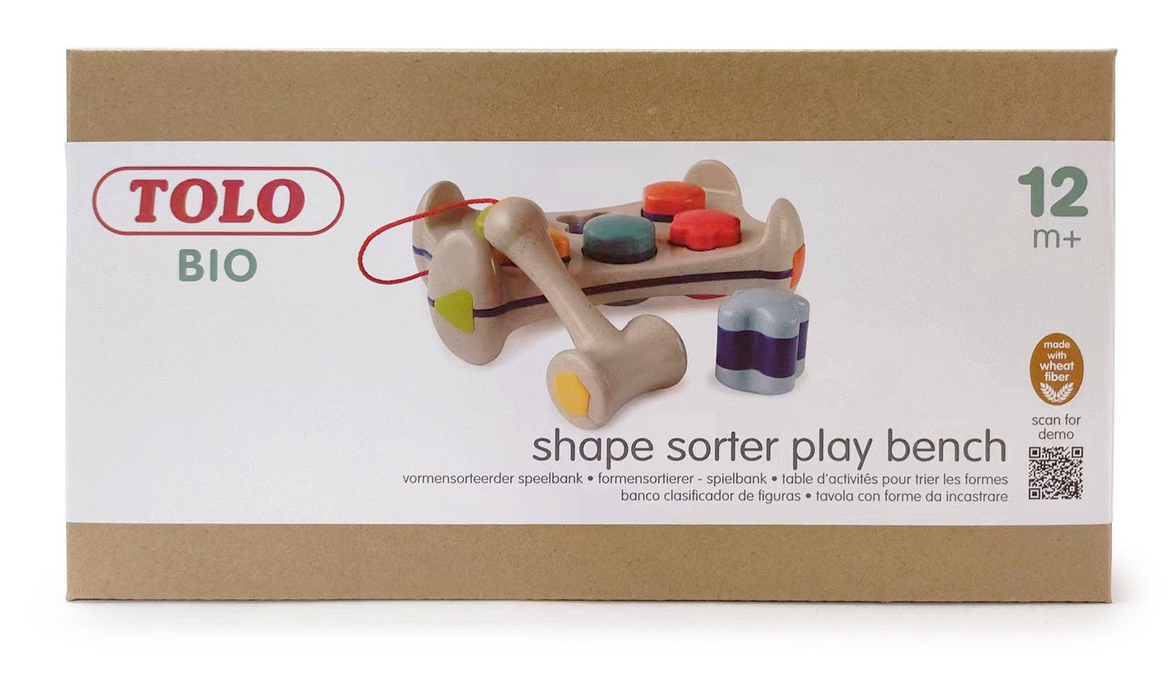 Shape Sorter Play Bench
