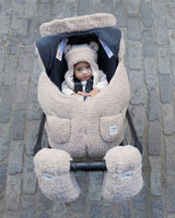 Car Seat Cocoon - Teddy
