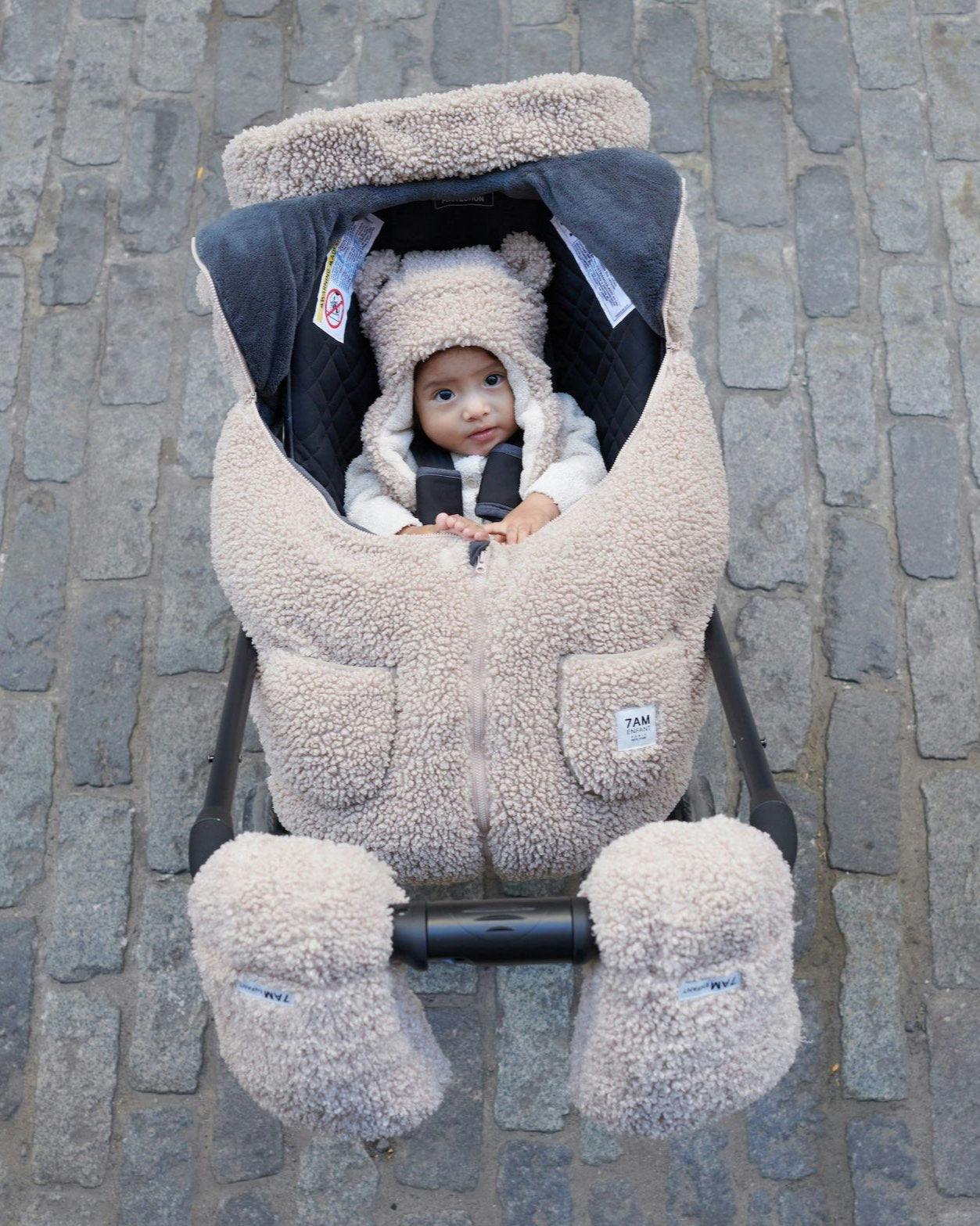 Car Seat Cocoon - Teddy
