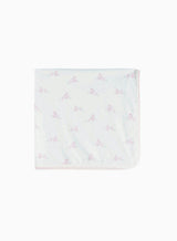 Baby Jersey Bunny Blanket in Pale Pink