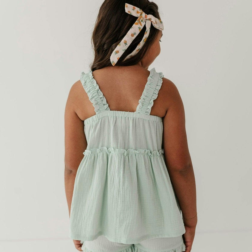Ruffle Gauze Shorts