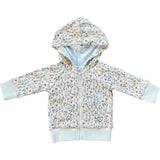 Girl's Hooded Jacket Botanical