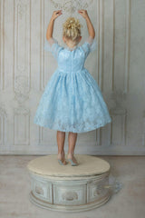Sky Petal Music Box Dress