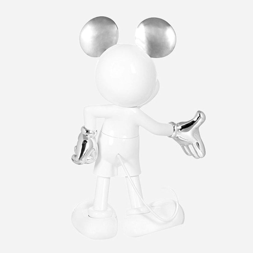 Mickey Mouse WELCOME White & Silver 12in