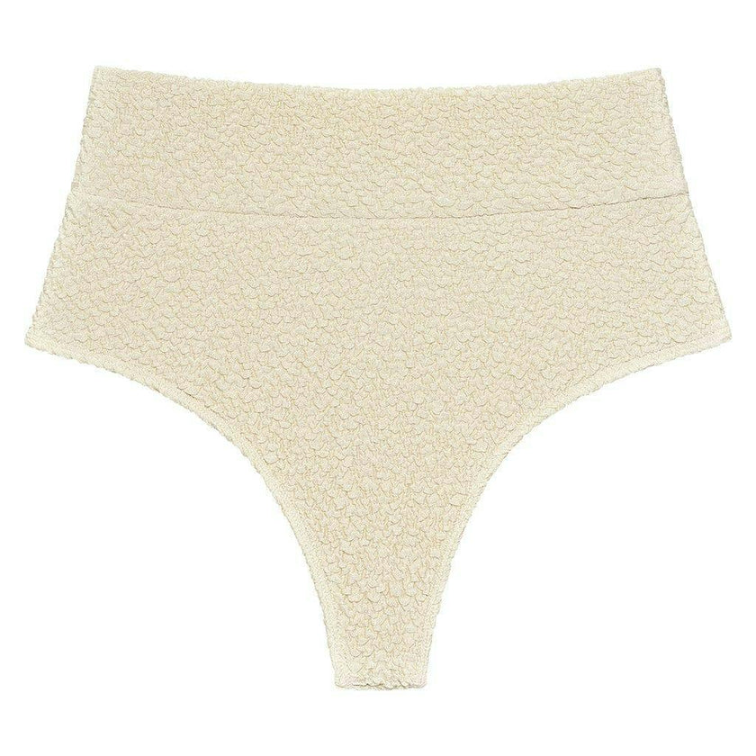 Added Coverage High Rise Bikini Bottom