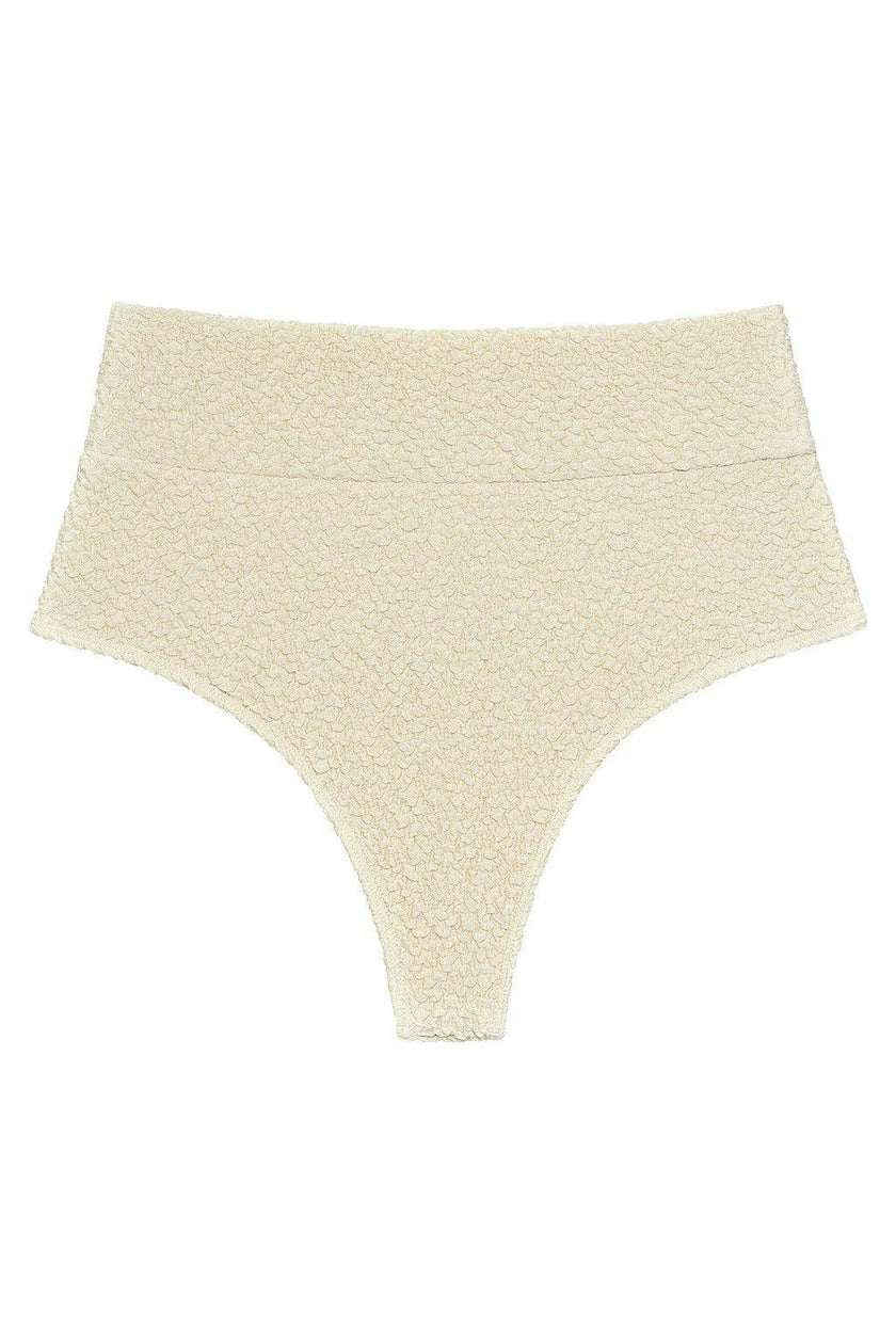 Added Coverage High Rise Bikini Bottom