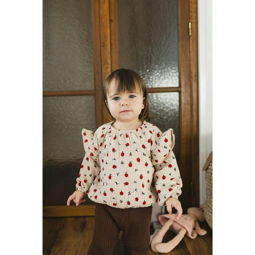 Muslin Long Sleeve Blouse