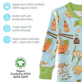 CRUZ Snug Fit Footed Sleeper