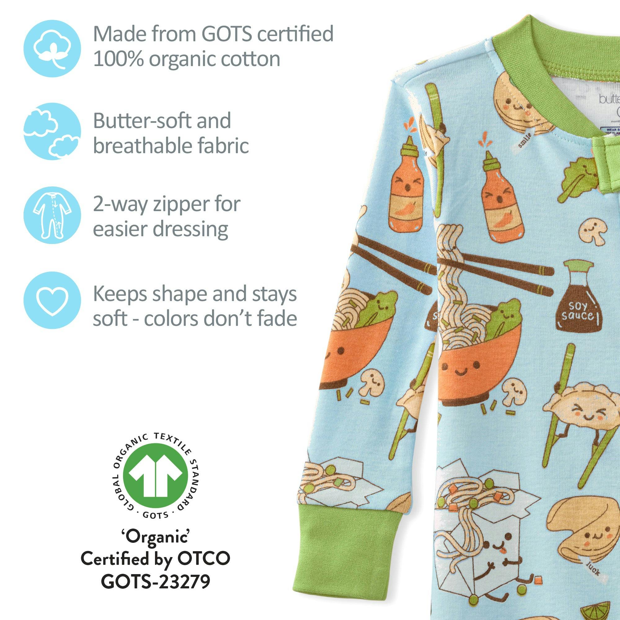 CRUZ Snug Fit Footed Sleeper