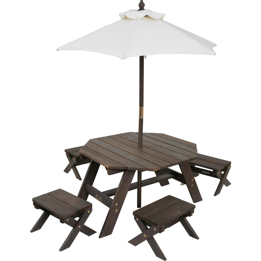 Wooden Octagon Table