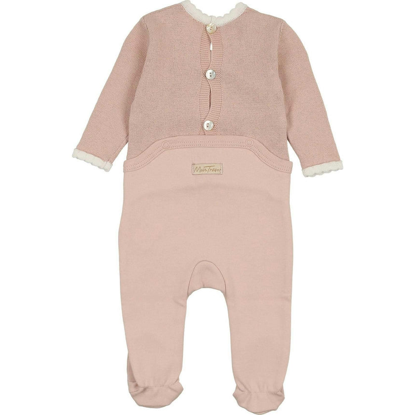 Classic Wrap Layette Set Blue Dawn