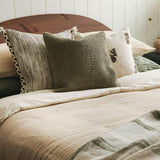 Sand Linen Duvet Cover, Beige