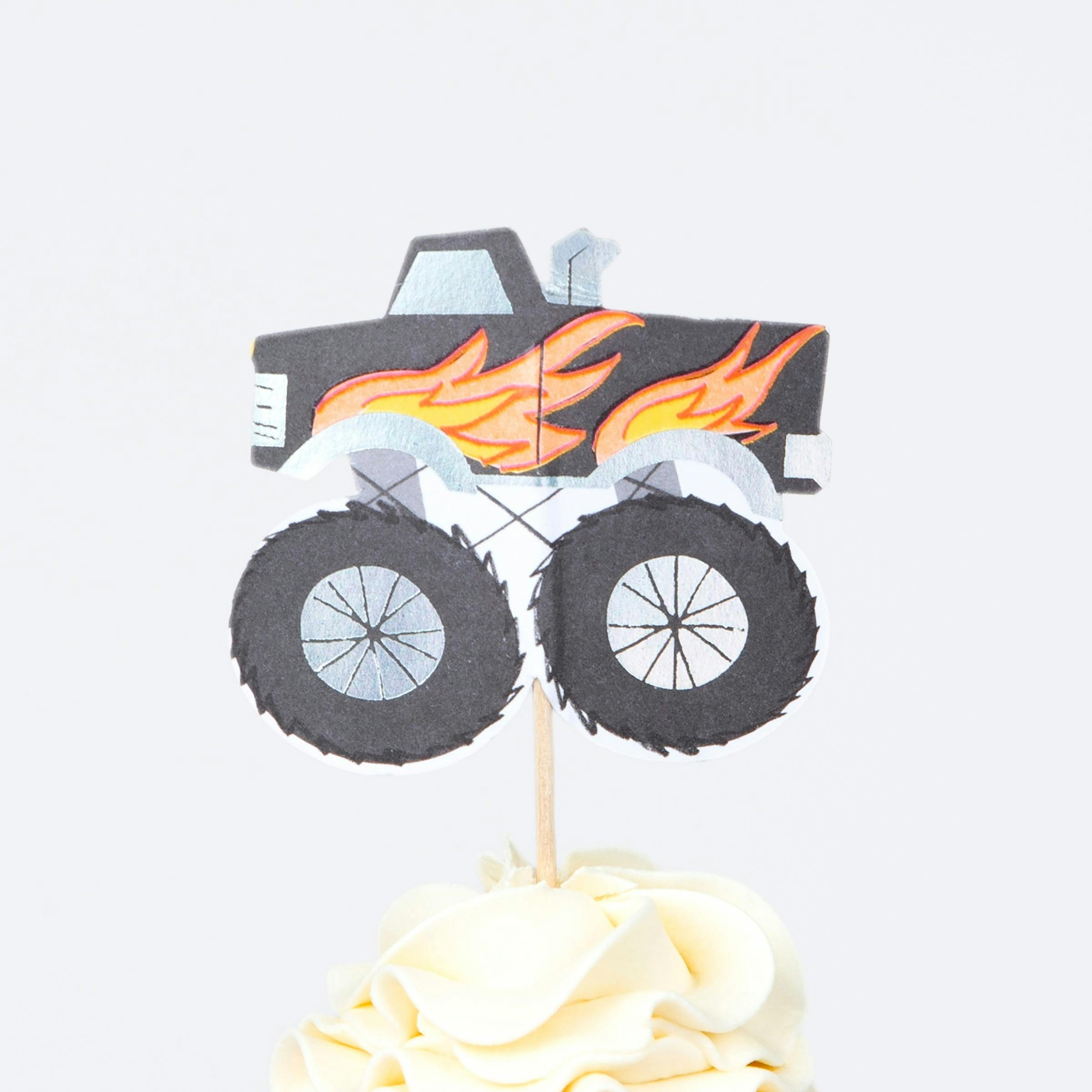 Monster Truck Cupcake Kit
