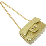 Classic Quilted Sparkle Mini Handbag