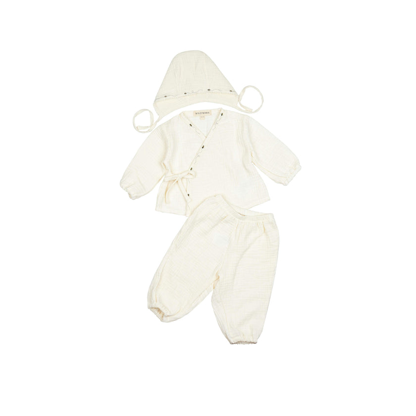 Gauze Three Piece Set